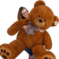 Teddybeer XXXL bruin 165 cm - thumbnail