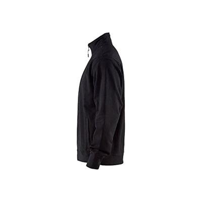 Blåkläder Sweatshirt met Rits 33711158 | Zwart | Maat XXL - 00.183.018.08