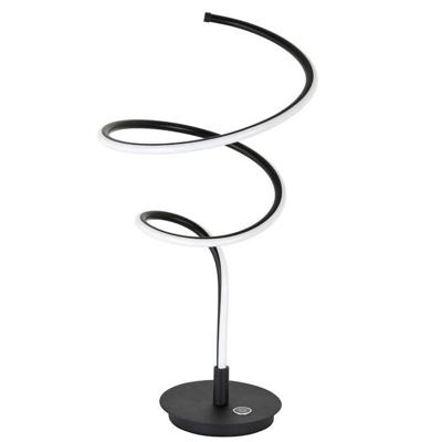 Highlight Design tafellampCurle zwart Ø 27cm - T1570.01