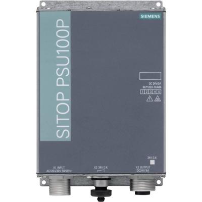 Siemens 6EP13337CA00 DIN-rail netvoeding 24 V/DC 5 A 120 W Aantal uitgangen:1 x Inhoud 1 stuk(s) Siemens 6EP13337CA00 DIN-rail netvoeding 24 V/DC 5 A 120 W Aantal uitgangen:1 x Inhoud 1 stuk(s)