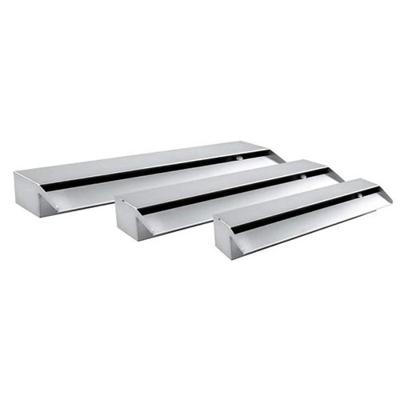 Aquaking RVS Waterval 30cm - Eenvoudig te Installeren & LED-Ready voor Tuinvijvers