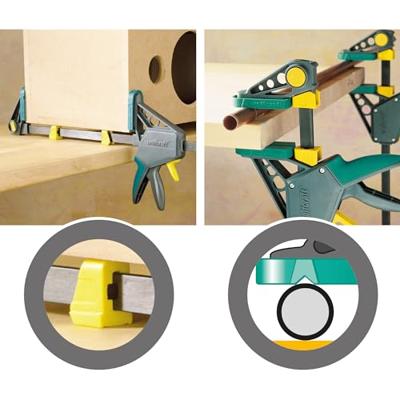 Wolfcraft 3030000 EHZ eenhandklem PRO 100/150 mm Spanbreedte (max.):150 mm Afm. werkbereik:100 mm - thumbnail