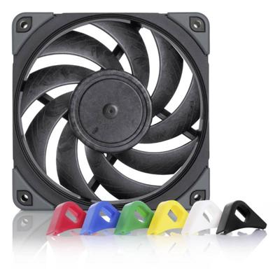 Noctua NF-A12X25 PWM chromax.black.swap PC-ventilator Zwart (b x h x d) 120 x 25 x 120 mm Noctua NF-A12X25 PWM chromax.black.swap PC-ventilator Zwart (b x h x d) 120 x 25 x 120 mm