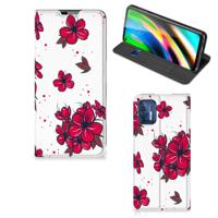 Motorola Moto G9 Plus Smart Cover Blossom Red - thumbnail