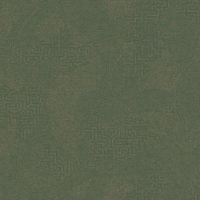 Dutch Wallcoverings Sahara - Richat Emerald Green - Groen