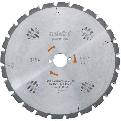Metabo Accessoires Cirkelzaagblad HW/CT Ø 160x20, 10 WZ - 628002000
