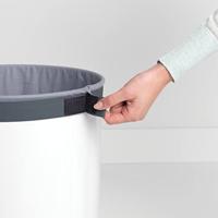 Brabantia 104404 Bruin, Wit wasmand - thumbnail