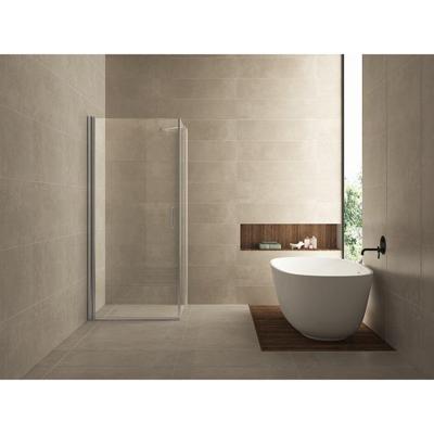 Douchecabine Wiesbaden vierkant 1 swingdeur 90x90cm 8mm NANO coating