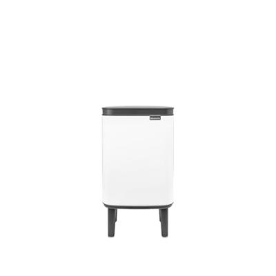 Brabantia Bo hi afvalemmer 4 liter met kunststof binnenemmer white