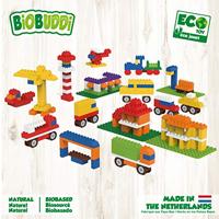 BiOBUDDi -BB-0031 Baby- en Eerste Kindertijd Spelen BIOBUDDICity Onderwijs, meerkleurig (BB-0031) - thumbnail