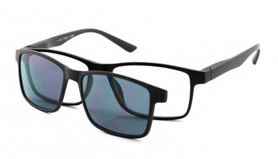 Leesbril MPG KLH144 Met Zonneclip-Zwart 2-+3.50