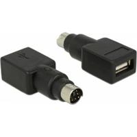 Delock 65898 Adapter PS/2 male > USB Type-A female - thumbnail