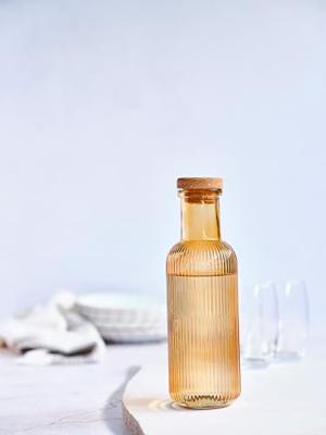Cosy & Trendy Waterkaraf - Karaf met Kurk - Raya - Oker - 1 Liter