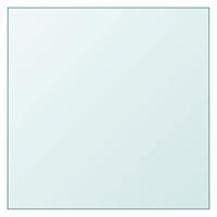 Tafelblad 30x30 cm gehard glas transparant - thumbnail