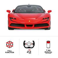 Mondo Motors - Radio Voertuig - Lichteffecten - Ferrari SF90 Stradale - Auto - Chelle 1: 14e - thumbnail