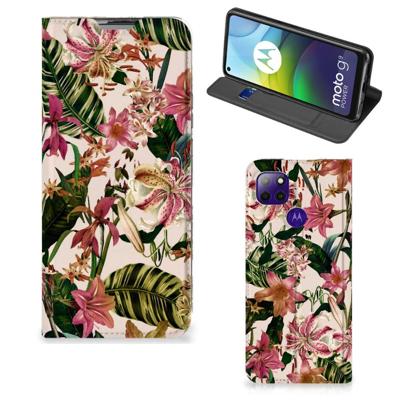 Motorola Moto G9 Power Smart Cover Flowers Motorola Moto G9 Power Smart Cover Flowers