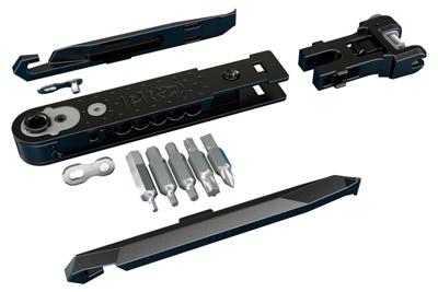 Pro Multifunctioneel gereedschap Geïntegreerd met ratel 13 Functies - Zwart