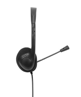 Hoofdtelefoon met microfoon Nilox NXAU0000002 Zwart