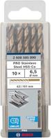 Bosch Accessoires Metaalboren HSS-Co, Standard 6,5 x 63 x 101 mm 10st - 2608585890 - thumbnail