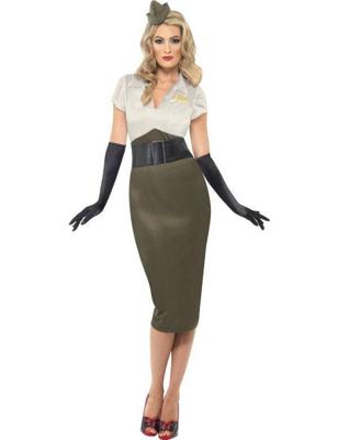 1940&apos;s Army girl kostuum