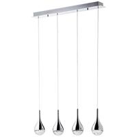 Brilliant Frizzante G93424/15 LED-hanglamp LED LED vast ingebouwd 20 W Chroom - thumbnail