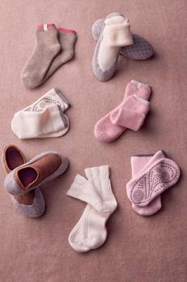 Falke Cosyshoe Dames Slof Light Grey Mel. 41-42 - thumbnail