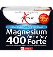 Lucovitaal Magnesium 400 Forte Citroensmaak 60Stuks - thumbnail