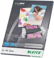 Leitz Lamineerfolie DIN A3 100 micron glanzend 100 stuk(s) - thumbnail