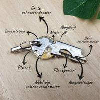 8 In 1 Multitool Key Ring - thumbnail