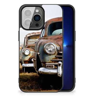 iPhone 13 Pro Silicone Back Case Vintage Auto