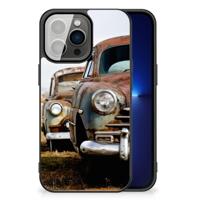 iPhone 13 Pro Silicone Back Case Vintage Auto - thumbnail