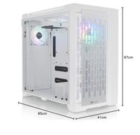 Thermaltake CTE C750 TG ARGB Full Tower Wit - thumbnail