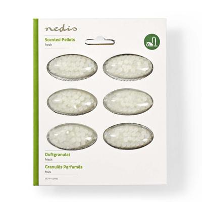 Nedis Geurparels voor Stofzuiger | Fris | 6 navullingen | Wit | 10 stuks - VCFP112FRE VCFP112FRE Nedis Geurparels voor Stofzuiger | Fris | 6 navullingen | Wit | 10 stuks - VCFP112FRE VCFP112FRE