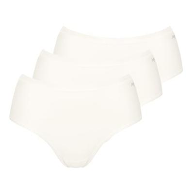 3-pack dames Go midi slip - Daily biologisch katoen heup slips