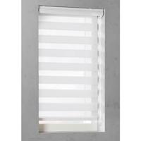 Rollit Eva Duo Rolgordijn Wit Verduisterend - thumbnail
