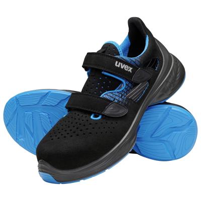 uvex 1 G2 6828839 Veiligheidsandalen S1 Schoenmaat (EU): 39 Blauw, Zwart 1 paar