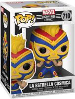 Marvel Lucha Libre Funko Pop Vinyl: La Estrella Cosmica (Captain Marvel) - thumbnail