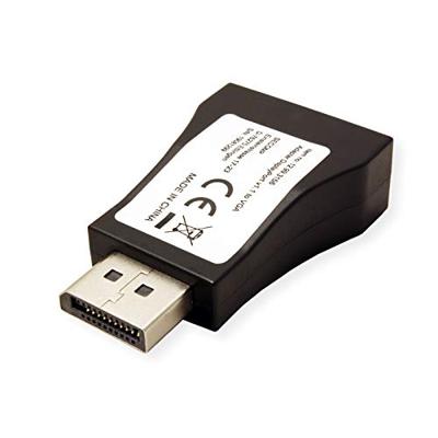 VALUE DisplayPort-VGA Adapter, DP Male - VGA Female, Actief
