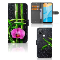 OPPO A15 Hoesje Orchidee - thumbnail