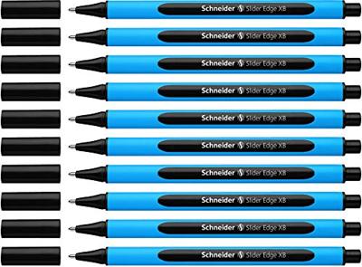 10x Schneider Slider Edge XB balpen zwart
