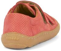 Barefootschoenen met klittenband voor meisjes BAREFOOT BASE FRODDO koraal - thumbnail