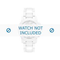 Horlogeband Burberry BU9080 Keramiek Wit 20mm - thumbnail