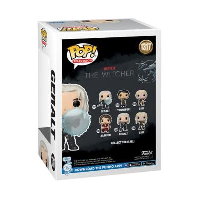 Netflix The Witcher Season 2 Funko Pop Vinyl: Geralt with Shield - thumbnail