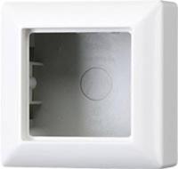 Jung AS581AWW Opbouwbehuizing Frame 1-voudig Alpine-wit 1 stuk(s) - thumbnail