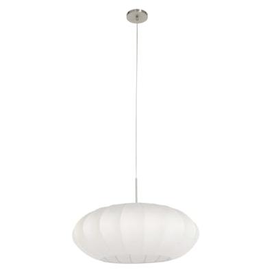 Steinhauer HanglampSparkled Light metaal met witte kap - 3808ST