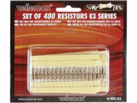 Whadda K/RES-E3 K/RES-E3 Koolfilmweerstand assortiment Axiaal bedraad 0.25 W 5 % 1 set(s) - thumbnail