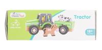 New Classic Toys Tractor groen met aanhanger en dieren - thumbnail