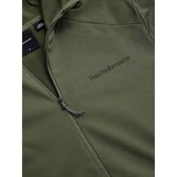 Peak Performance Light Zip Hood Fleece Heren Pine Needle XL - thumbnail