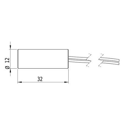 Picotronic Lasermodule Lijn Rood 5 mW LD650-5-3(12x32)30