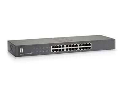 LevelOne GSW-2457 netwerk-switch Unmanaged Gigabit Ethernet (10/100/1000) Zwart LevelOne GSW-2457 netwerk-switch Unmanaged Gigabit Ethernet (10/100/1000) Zwart